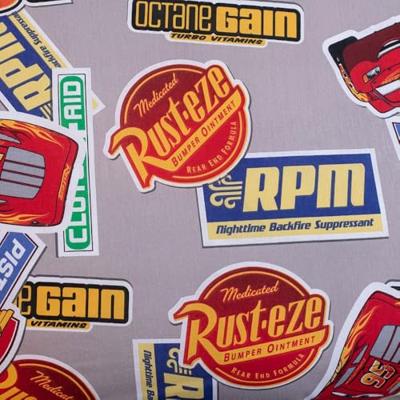 Cars Dekbedovertrek rood - 140 x 200 cm - Katoen