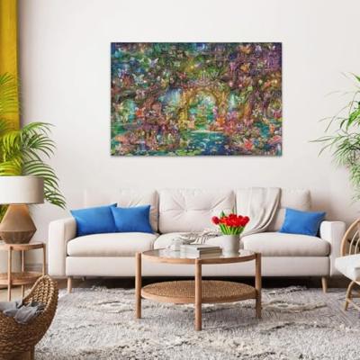 Ravensburger legpuzzel die verborgene welt der feen, 4000st. Ravensburger legpuzzel die verborgene welt der feen, 4000st.