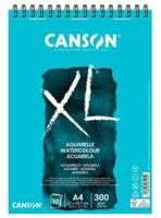 Aquarelpapier Canson XL 30vel 300gr A4 wit | 5 stuks - thumbnail