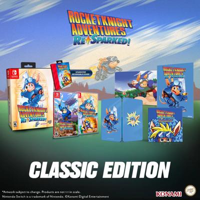 Rocket Knight Adventures: Re-Sparked Classic Editions (Limited Run Games)