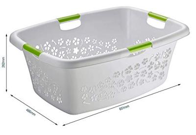 Rotho Flowers Wasmand 50L Grijs
