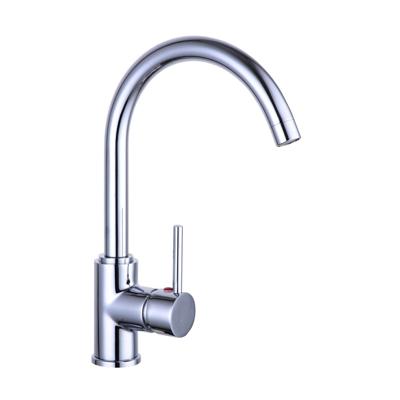 SCHÜTTE eenknopsmengkraan met hoge ronde uitloop casalla chroomkleurig