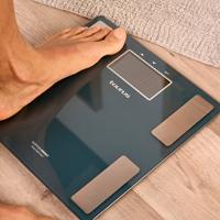 Digitale Personenweegschaal Taurus INCEPTION PERFE Blauw Groen Gehard glas 180 kg - thumbnail