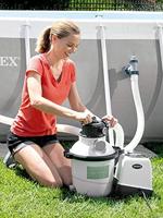 Intex 26680 Krystal Clear E.C.O. Zandfilterinstallatie 10000 l/h - thumbnail