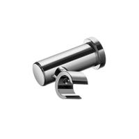 Wandsteun Hotbath Mate Verstelbaar Rond Chroom - thumbnail