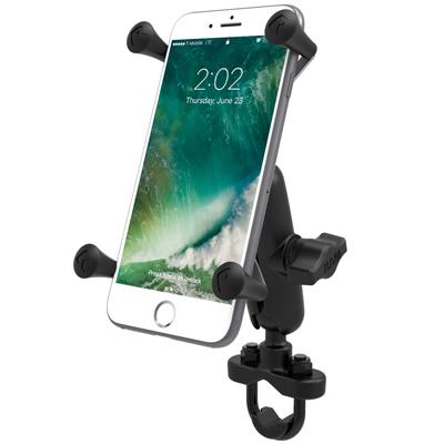 Ram X-Grip Large Phone Mount with Handlebar U-Bolt Base - Medium