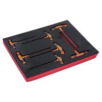 Bahco Foaminlay Fit&Go 2/3 met schroevendraaiers | T-greep | TORX® - 7-delig - FF1F1007 - thumbnail