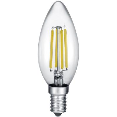 Dimbare LED Kaarslamp 4W E14 - Filament - Warm Wit 2700K