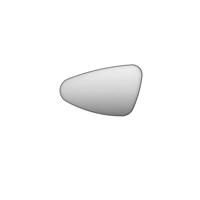 INK SP22 Spiegel - 80x4x50cm - organisch - in stalen kader - links aluminium zwart mat 8409350 - thumbnail