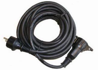 Verlengsnoer rubber H07 3x2,5mm² 10M