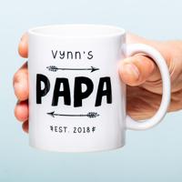 Gepersonaliseerde Mok Papa sinds - thumbnail