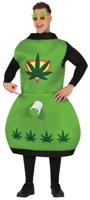 Rookmachine Kostuum Groen Heren - thumbnail