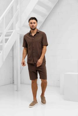 Croyez Ribbed Zomerset Heren Bruin - Maat XS - Kleur: Bruin | Soccerfanshop