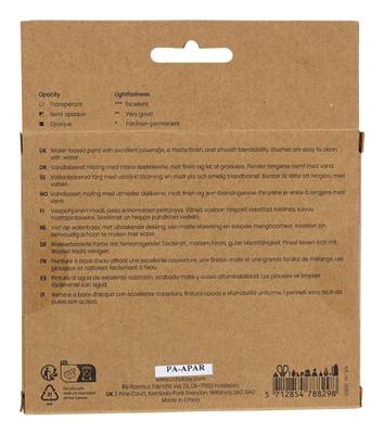 Creativ Company Gouacheverf, pastelkleuren, 6x20 ml/ 1 doos