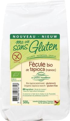 Ma Vie Sans Tapiocazetmeel glutenvrij bio 500 Gram Ma Vie Sans Tapiocazetmeel glutenvrij bio 500 Gram