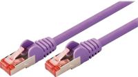 CAT6 S/FTP-Netwerkkabel | RJ45 Male - RJ45 Male | 7,5 m | Paars - thumbnail