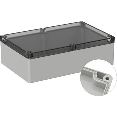 TRU COMPONENTS TC-9065576 Outdoorbehuizing 300 x 230 x 85 Polycarbonaat Grijs-wit (RAL 7035) 1 stuk(s)