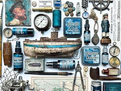 Ranger Ink Ranger • tim holtz distress embossing glaze uncharted mariner