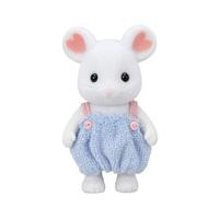 Sylvanian Families familie Marshmallow muis badtijd broer en zus - thumbnail