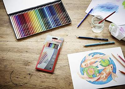 Kleurpotlood stabilo 1612 aquacolor blik 12st ass | 5 stuks
