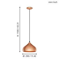 Eglo Antieke hanglampHapton - 49449 - thumbnail