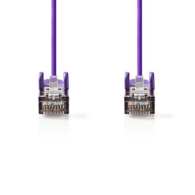 CAT5e SF/UTP-Netwerkkabel | RJ45 Male - RJ45 Male | 1,5 m | Paars - thumbnail