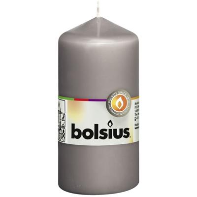 Bolsius Stompkaars Warmgrijs 120/58mm