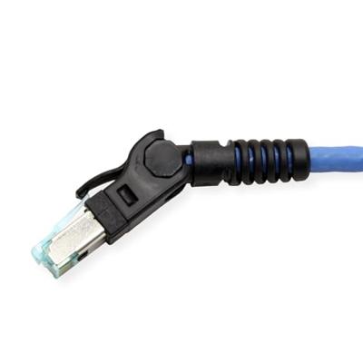 EasyLan VarioBoot patchkabel Cat.6A, S/FTP, blauw, 1 m