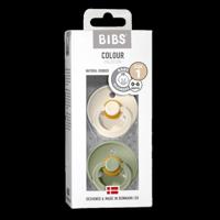 Bibs Fopspeen maat 1 ivory/sage 2 pack 2 Stuks - thumbnail