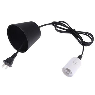 E27 Wire Cap lamp houder kroonluchter stopcontact met lampenkap & 1.5 m verlengkabel US plug E27 Wire Cap lamp houder kroonluchter stopcontact met lampenkap & 1.5 m verlengkabel US plug