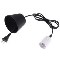E27 Wire Cap lamp houder kroonluchter stopcontact met lampenkap & 1.5 m verlengkabel US plug - thumbnail