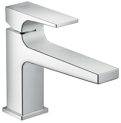 Hansgrohe Metropol ééngreeps wastafelmengkraan 100 CoolStart met rechte greep en PushOpen afvoerplug, chroom Hansgrohe Metropol ééngreeps wastafelmengkraan 100 CoolStart met rechte greep en PushOpen afvoerplug, chroom
