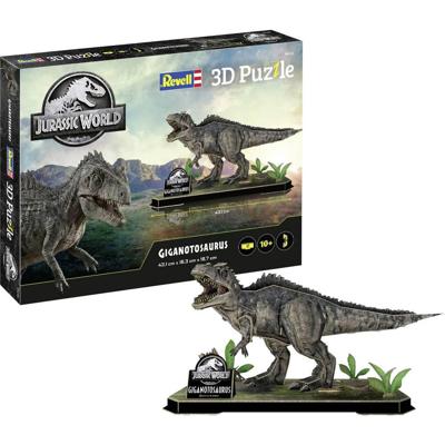 Revell 3d puzzel bouwpakket jurassic world - giganotosaurus - 60dlg.