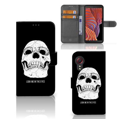 Telefoonhoesje met Naam Samsung Galaxy Xcover 5 Skull Eyes Telefoonhoesje met Naam Samsung Galaxy Xcover 5 Skull Eyes
