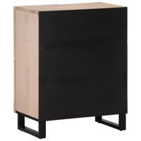 Dressoir 60x34x75 cm massief mangohout - thumbnail