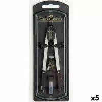 Kompas Faber-Castell 17 cm Accessoires (5 Stuks) - thumbnail