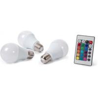 Velleman Set met 3 LED-lampen - 7.5 W - E27 - RGB & Warm Wit - thumbnail