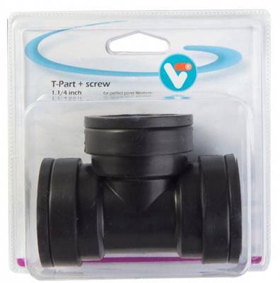 T-part met screw 1.1/4 Inch vijveraccesoires VT - Vt