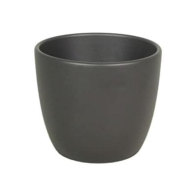 Floran bloempot boule 22,5x19,5 cm antraciet mat