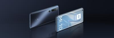 Mi 10 Smartphone Telefoon 8GB 256GB Toonaangevende 5G-connectiviteit en prestaties 90Hz 6,67'' DotDisplay 108MP quad-camera 4780mAh Grijs