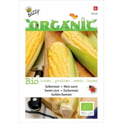 Zaden Organic Suikermais Golden Bantam (BIO) Buzzy - Buzzy Zaden Organic Suikermais Golden Bantam (BIO) Buzzy - Buzzy