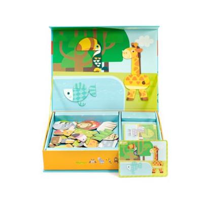 Classic World magneetspel bosdieren, 60dlg. Classic World magneetspel bosdieren, 60dlg.