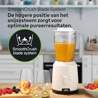 Braun JB1000WH PowerBlend Blender Wit - thumbnail