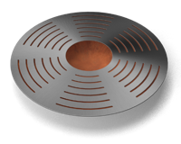 Bowli Bakplaat 600 x 4 mm Geroba - Geroba - thumbnail