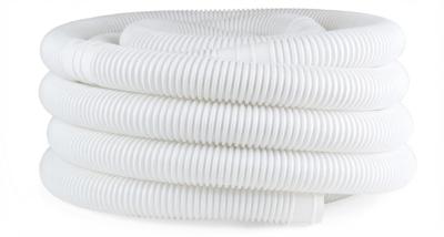 Zwembadslang 32 mm - 15 meter - Wit