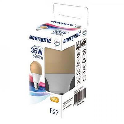 Energetic LED GLS E27 4,9-35W 2400K flame - 2710360