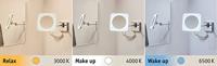Paulmann 78933 LED-spiegellamp 3.3 W Warmwit Chroom, Wit - thumbnail