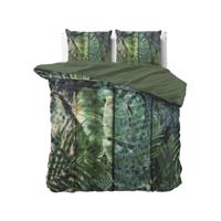 Dekbedovertrek Ami - 100% Katoen - Met Knoopsluiting, Incl. Kussenslopen - Grijs - 1-persoons 140 X 220 Cm + 1 Sloop - thumbnail