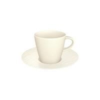 Villeroy & Boch Espressokop en -schotel Manufacture Rock - Wit - 60 ml - thumbnail