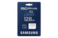 Samsung Pro Ultimate 128GB + SD-adapter Micro SD-kaart Blauw - thumbnail